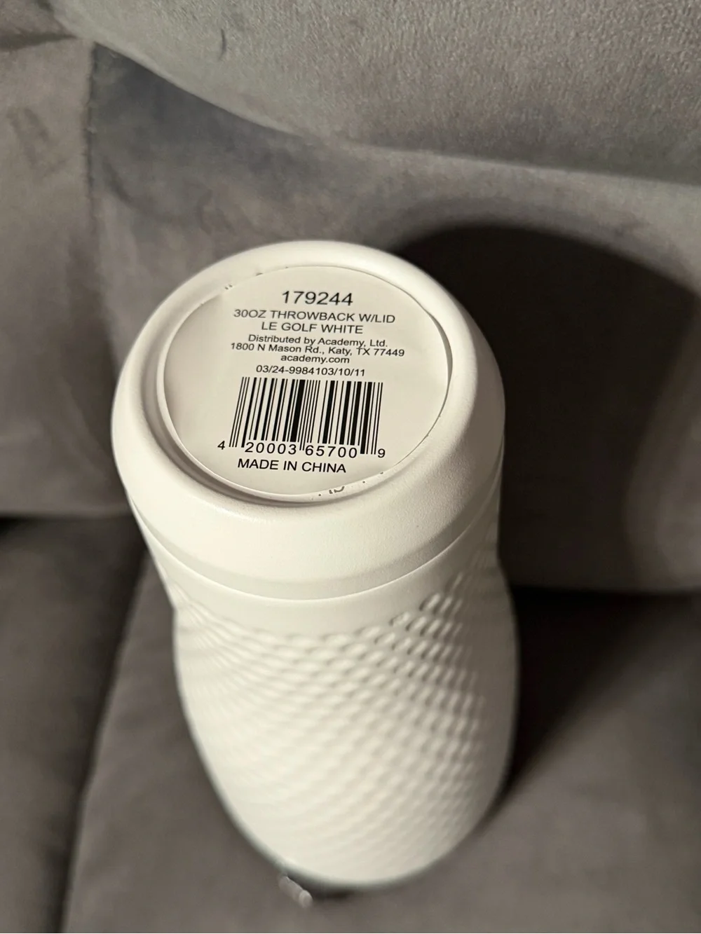 Magellan Throwback W/Lid 30oz le Golf White (NWOT) Stainless Steel